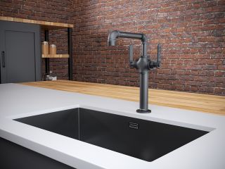 Смеситель для кухни Paulmark Loft Lo226006-401 антрацит